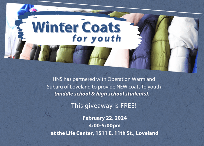 Coat Giveaway for Youth