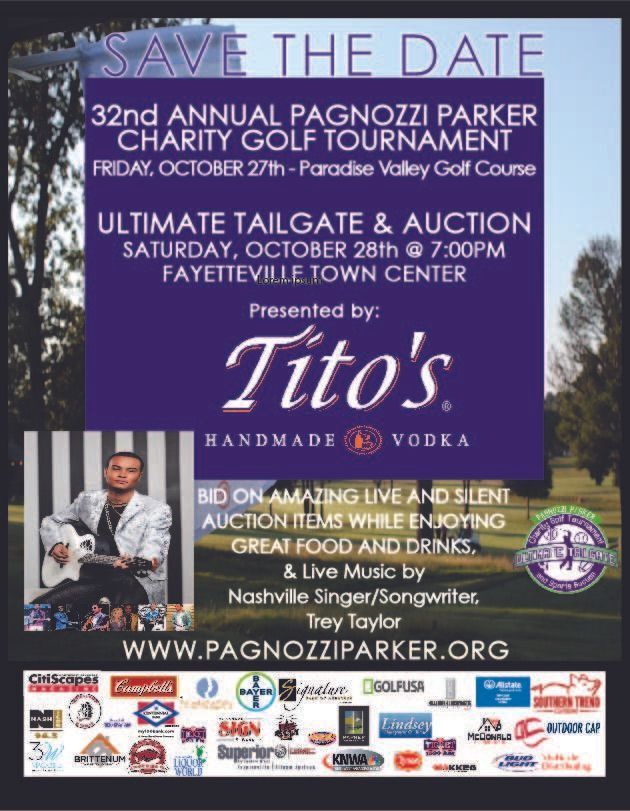 32nd Annual Pagnozzi Parker Charity Golf Tournament, Ultimate Tailgate & Auction