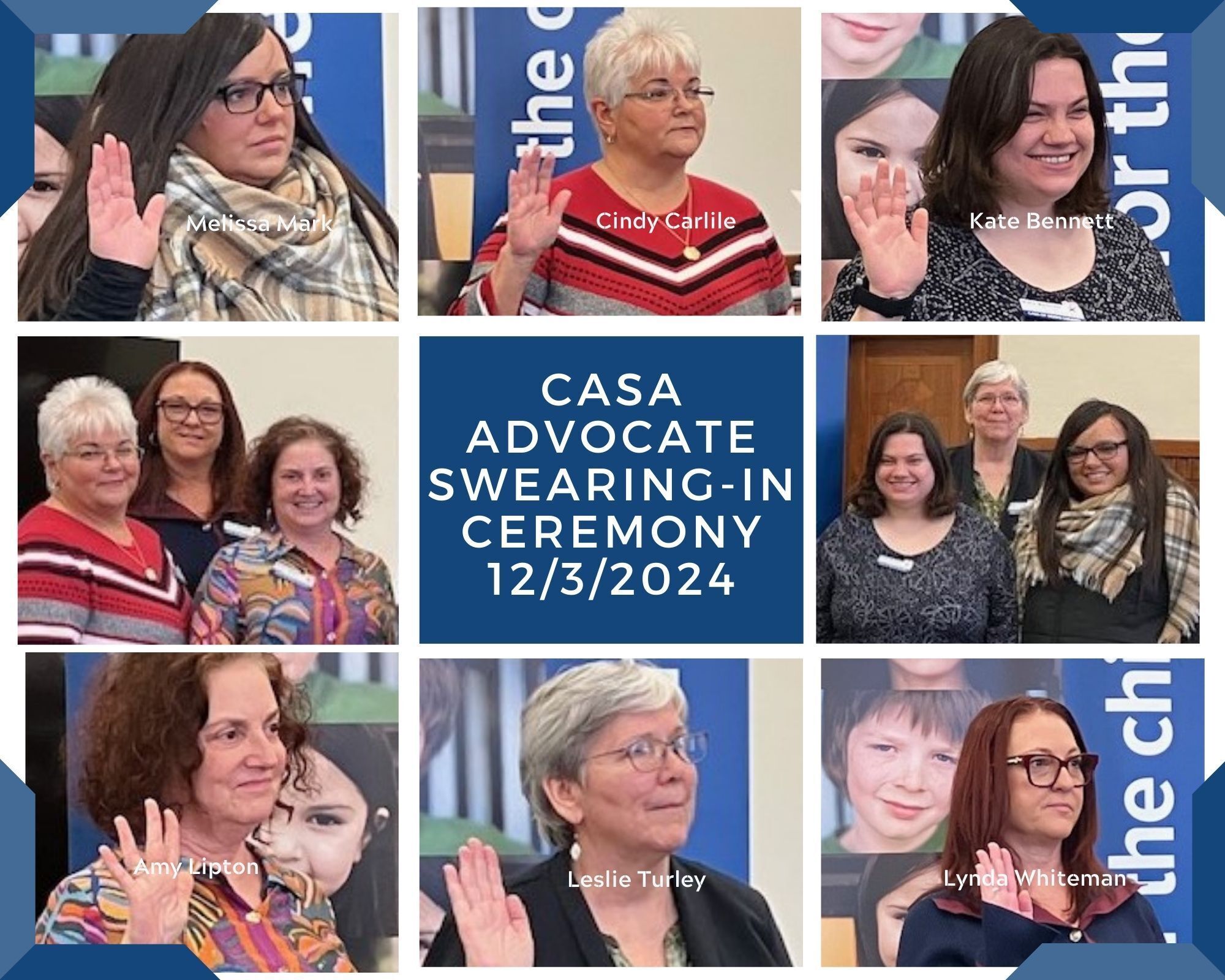 Six New Advocates Sworn in to Champion Berks County Children Through CASA Program