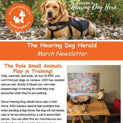 The Hearing Dog Herald - March 2022