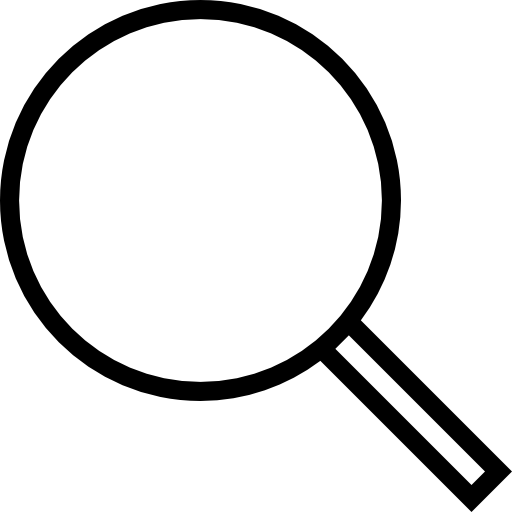 SEO icon magnifying glass