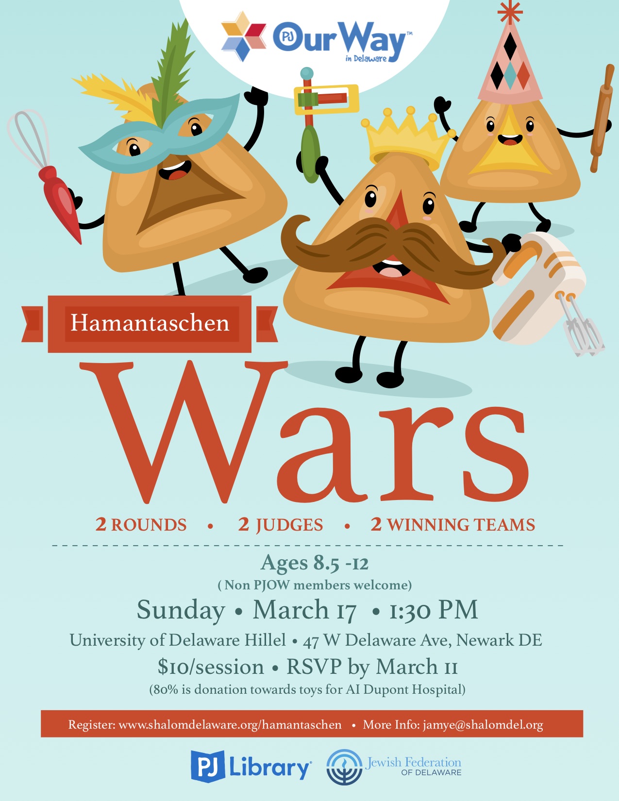 PJOW Hamantaschen Wars