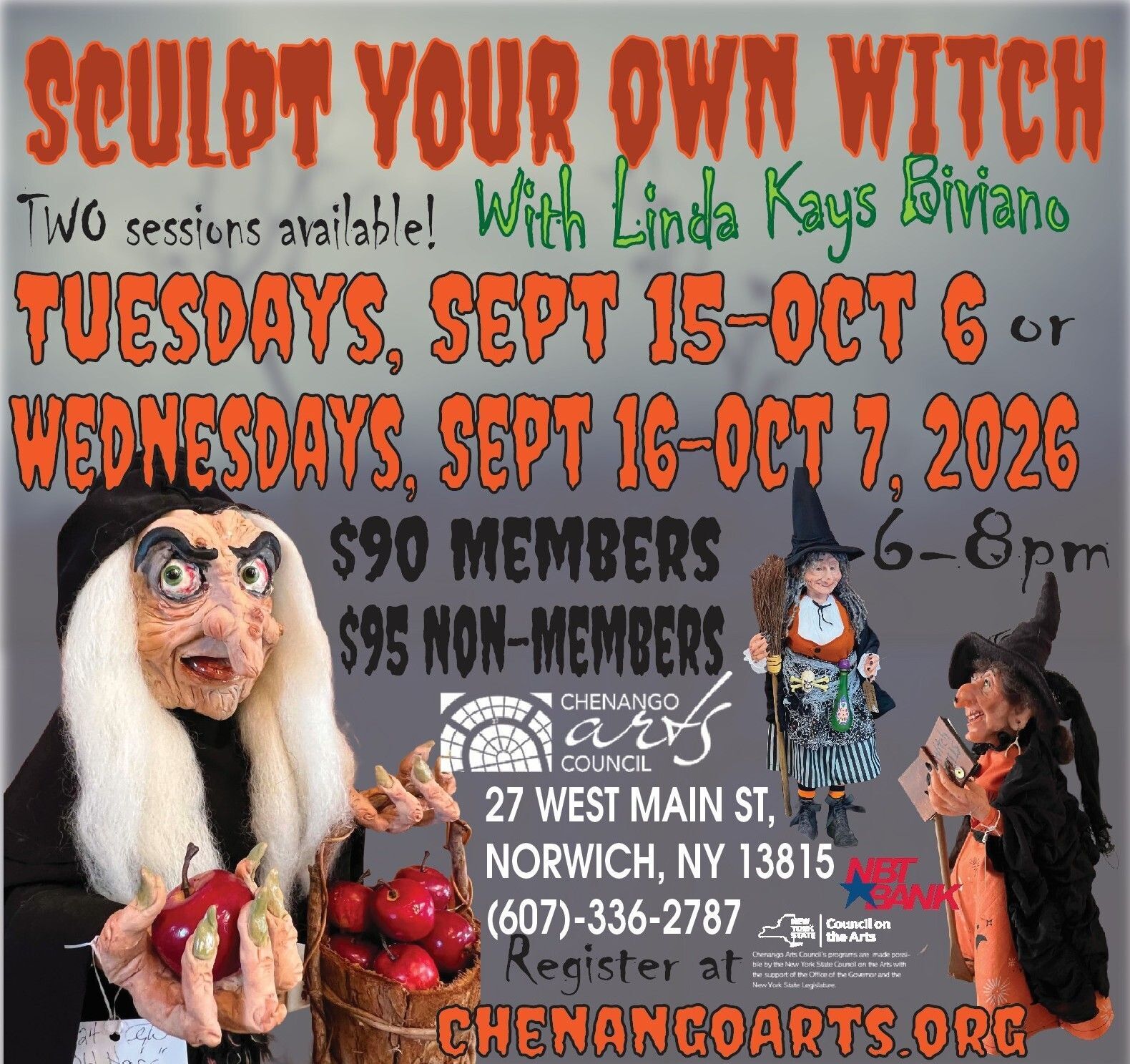 Sculp Your Own Witch with Linda Kays Biviano