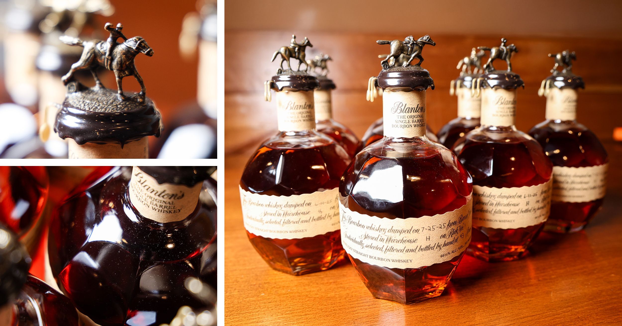 Blanton's Single Barrel Complete Horse Race Collection