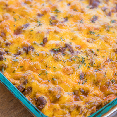 Beef Tamale Casserole