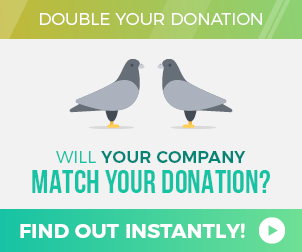 Matching gifts double your donation!