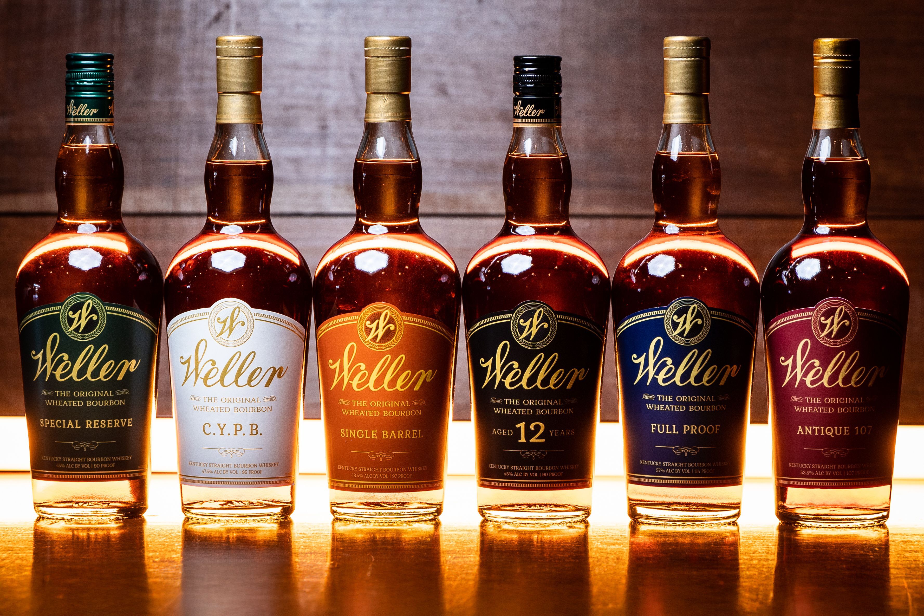 Weller Six Bottle Line Up