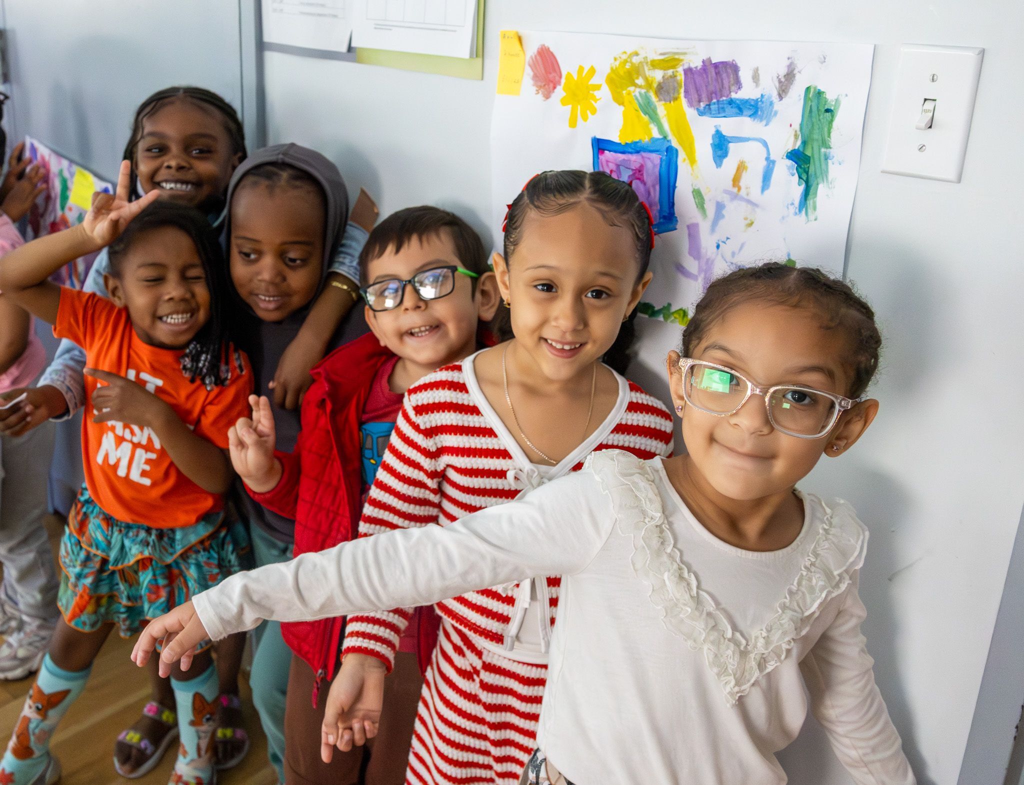PreK students in classroom