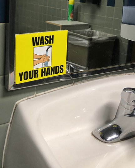 Sticker "Wash Your Hands" (5-Pack)