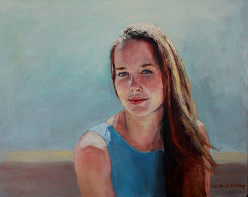 Eloise, Oil on canvas, 16" x 20"