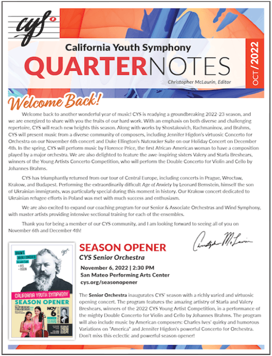 QUARTER NOTES ISSUE