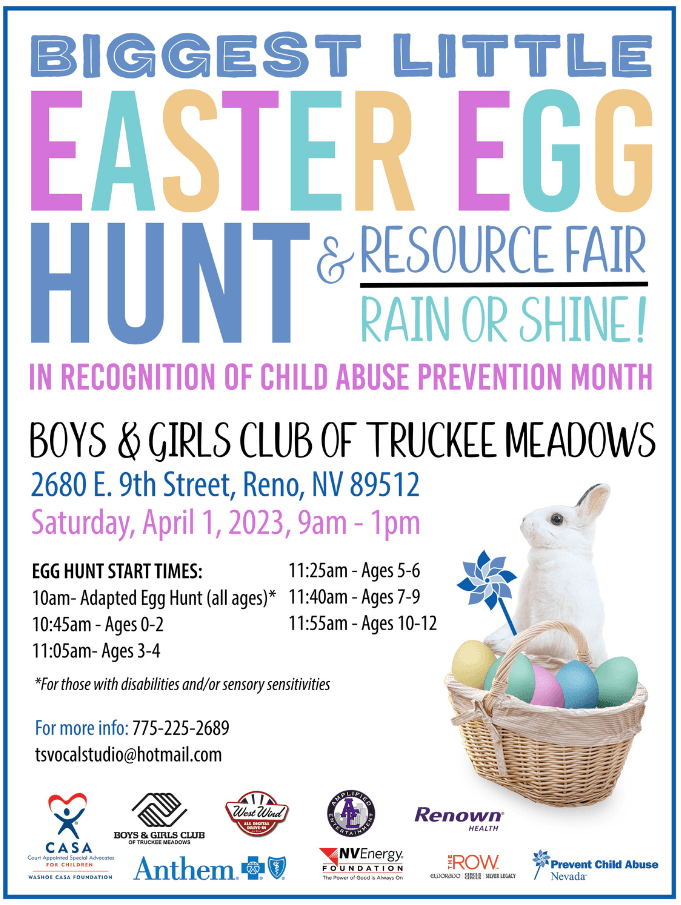 Second Annual Biggest Little Easter Egg Hunt and Resource Fair 