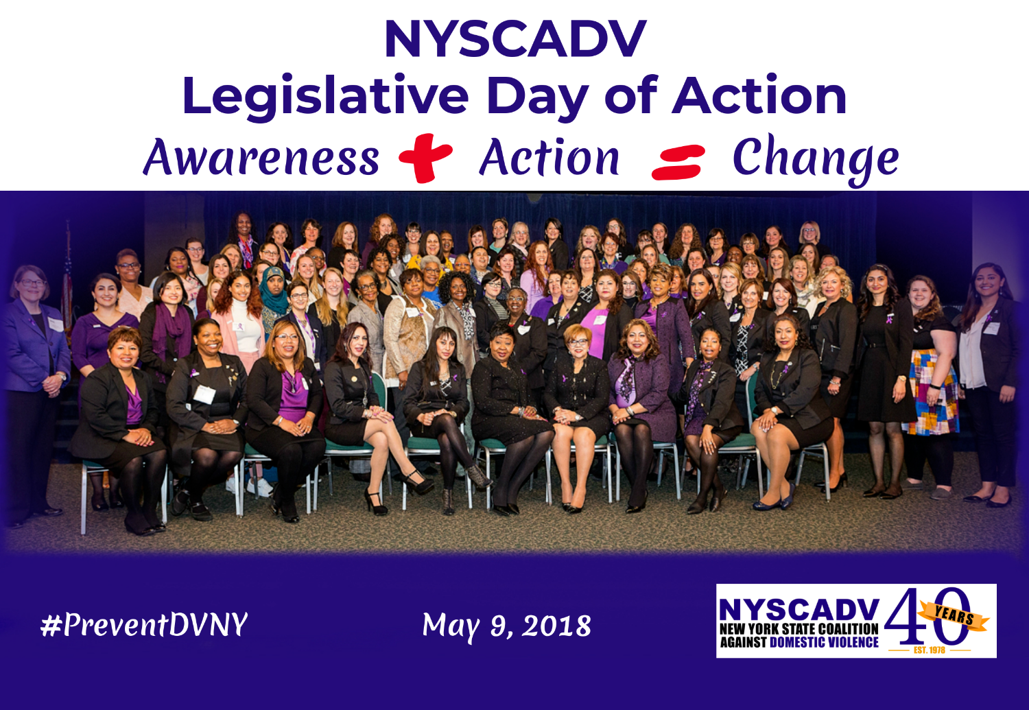 Recap of NYSCADV's Legislative Day of Action 2018