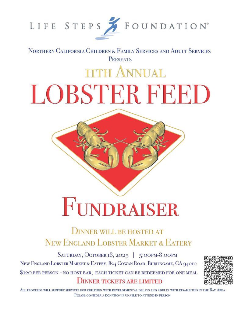 Lobster Feed October 18 2025, 5:00pm, Burlingame CA