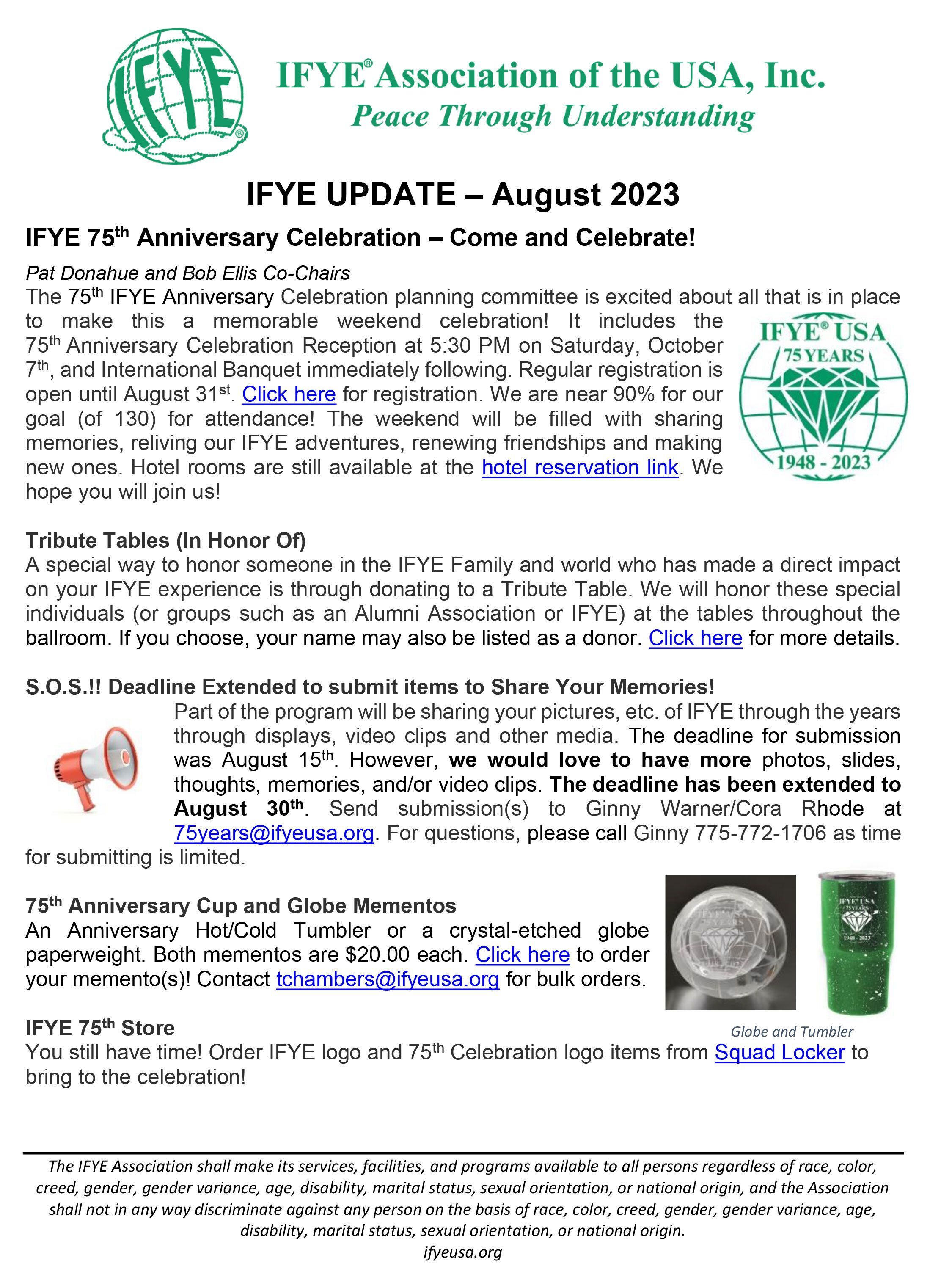 Read the August 2023 Update