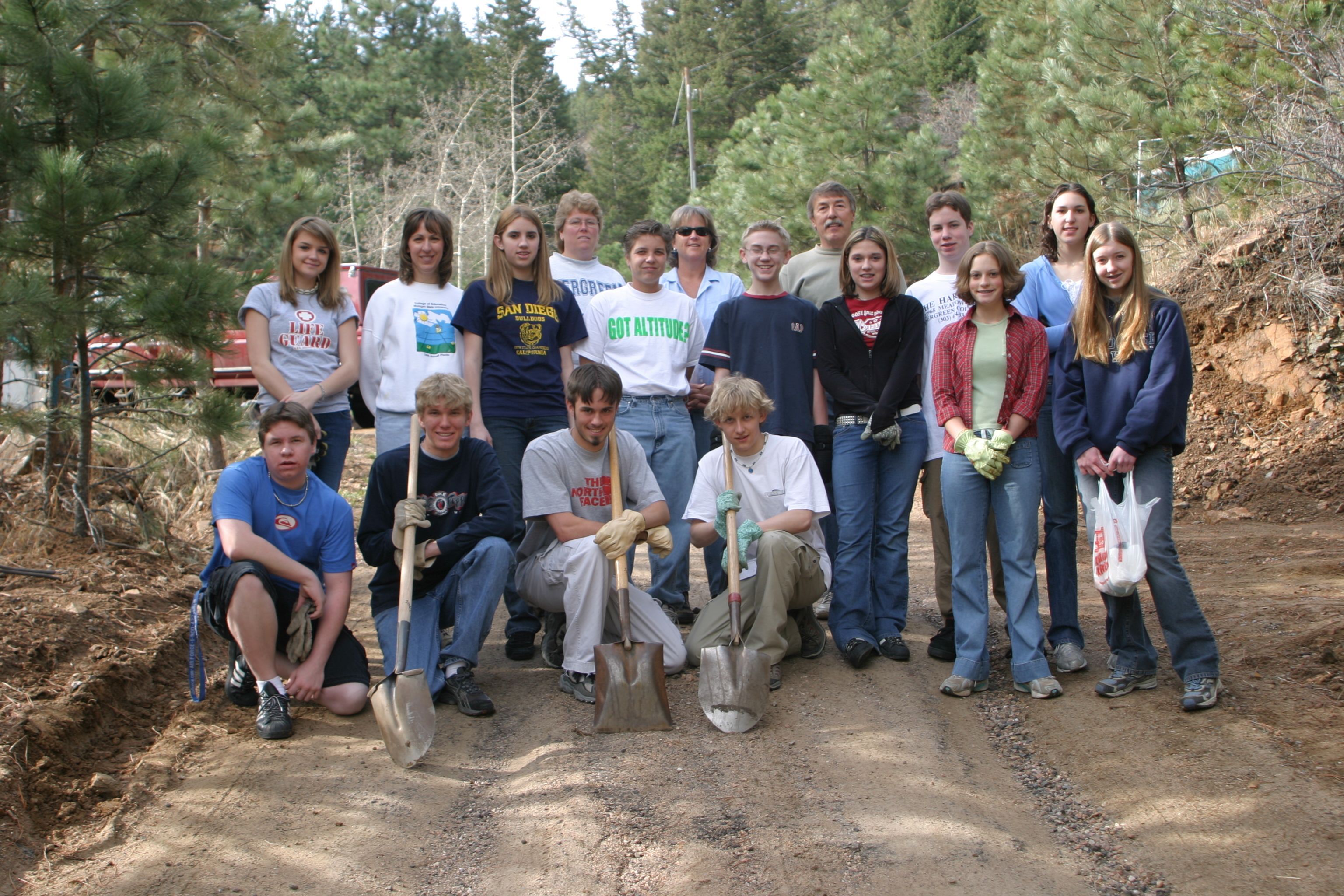 Youth volunteer group