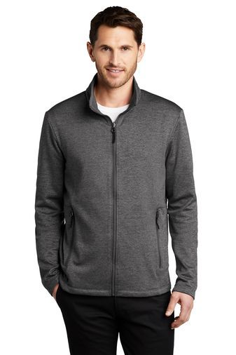 Striated Fleece Jacket