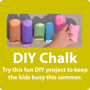 DIY Sidewalk Chalk