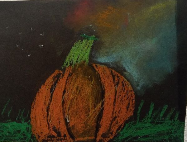 "The Space-ified Pumpkin" by Noah Ibala