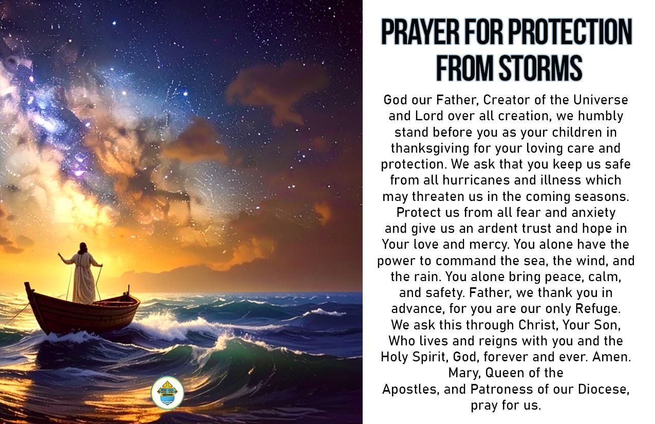 Prayer for Protection against storms