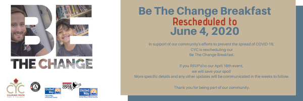 Be the Change Breakfast