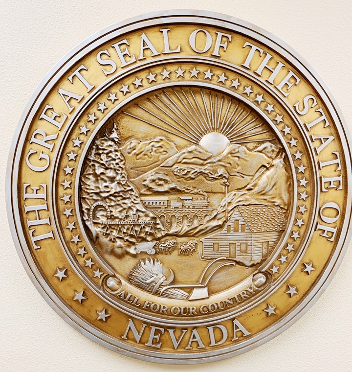 CC7135 - Great Seal of the State of Nevada