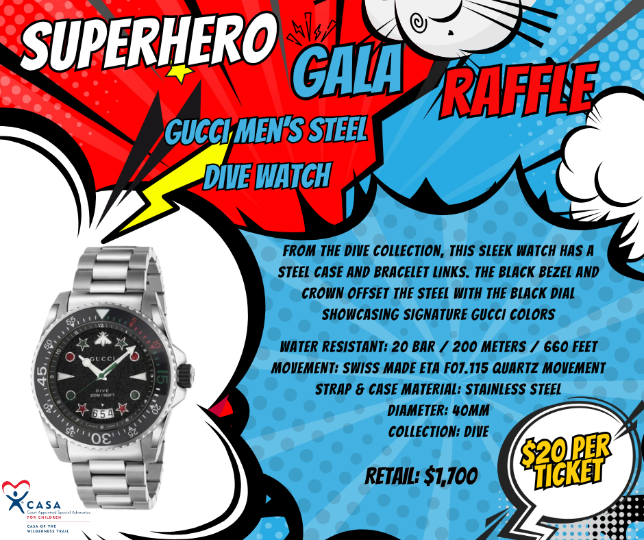 Gucci Men's Steel Dive Watch