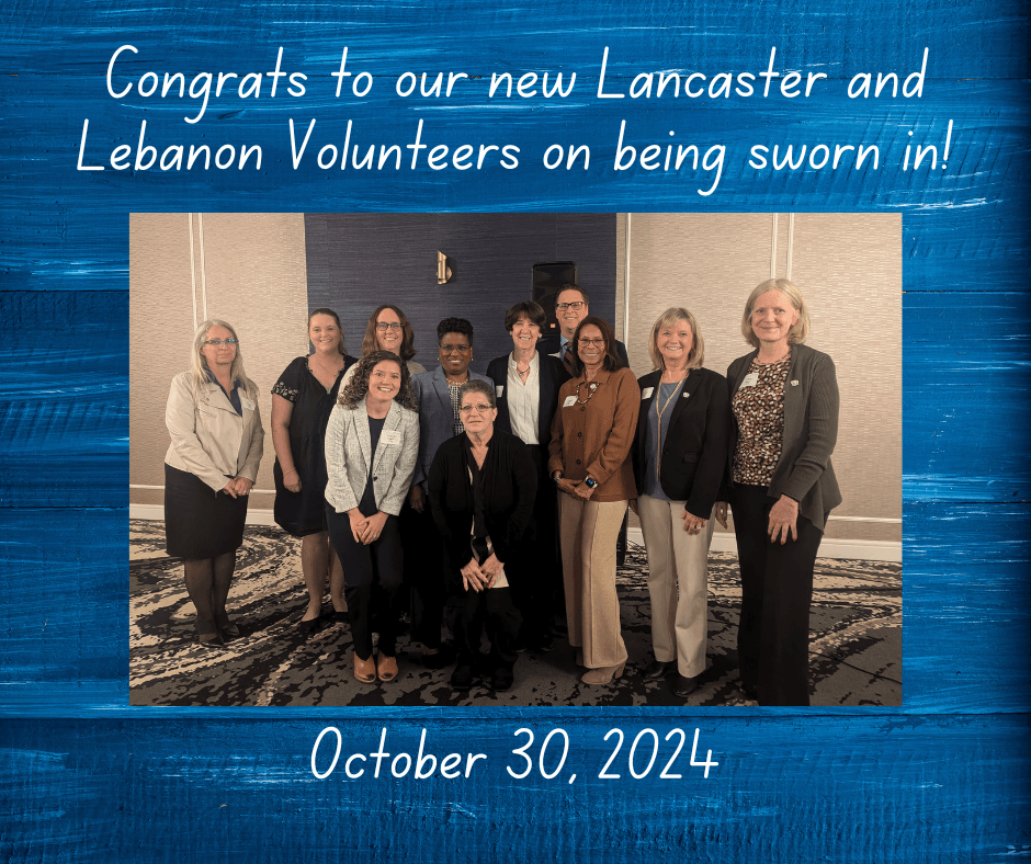 Celebrating New Volunteer Advocates in Lancaster County