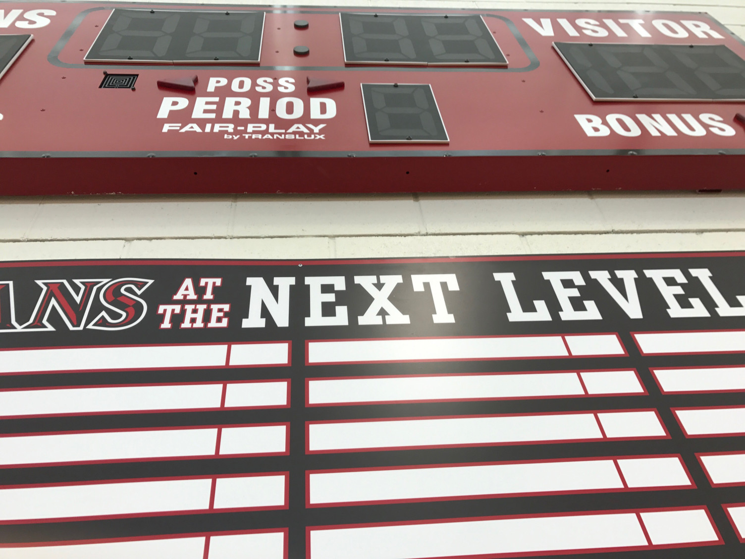 High School Athletic Signs