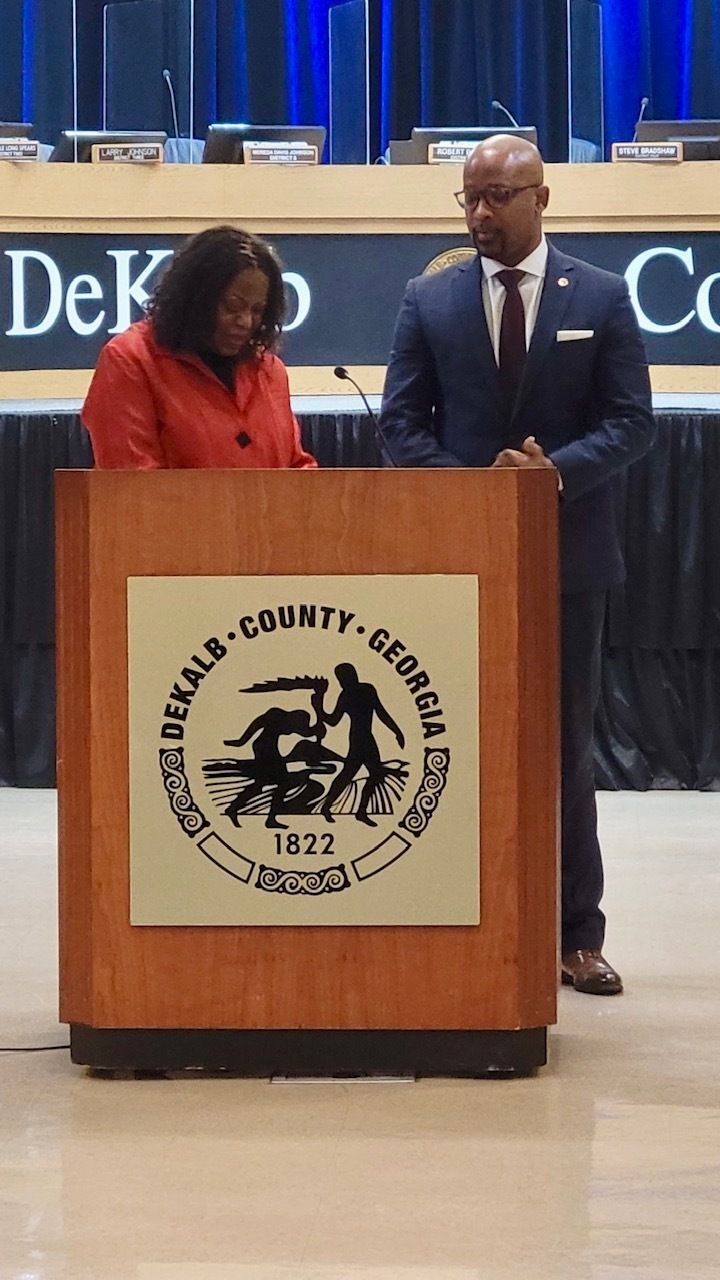 100 Black Men of Atlanta Member Antrell Tyson Receives Dekalb Proclamation