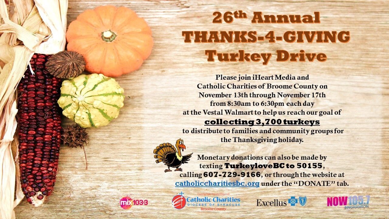 26th Annual Thanks-for-Giving Turkey Drive