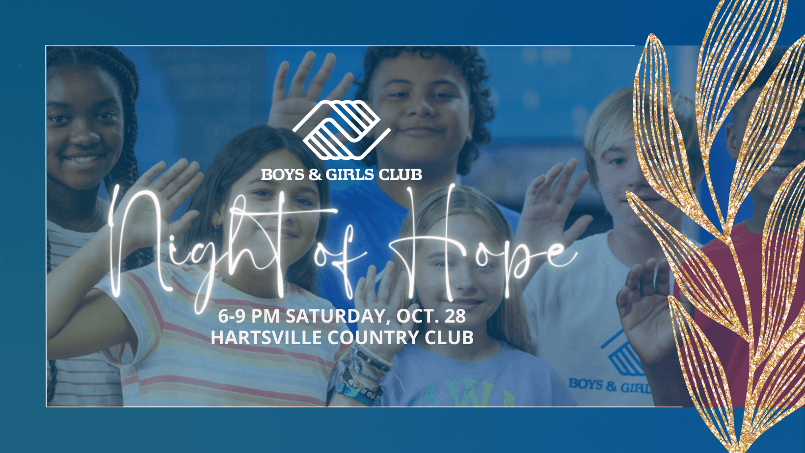 Hartsville Boys & Girls Club Night of Hope Oyster Roast & Live Auction Saturday, Oct. 28