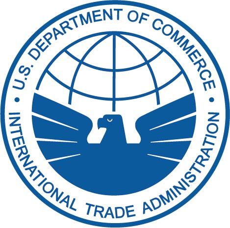U30786 -  Carved Wood Wall Plaque of the Dept. of Commerce, International Trade Administration Seal