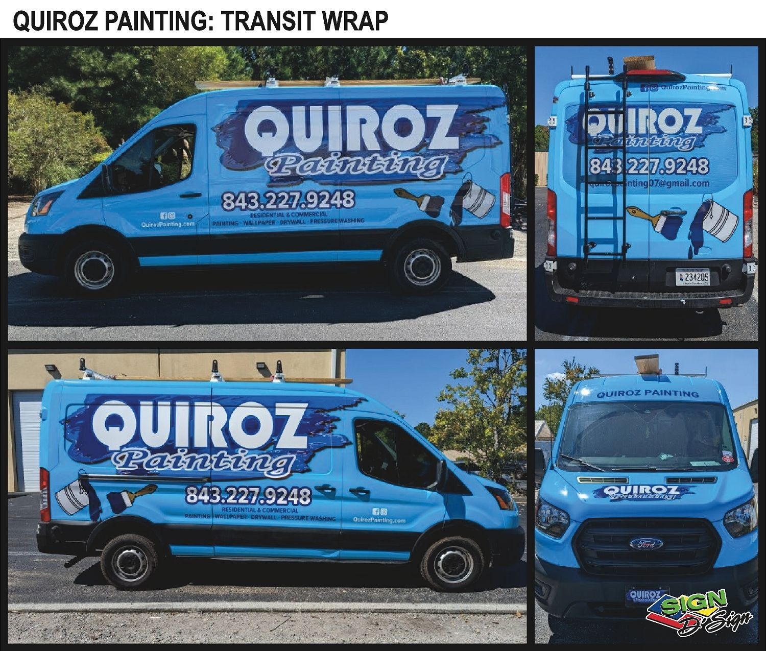 QUIROZ PAINTING TRANSIT WRAP