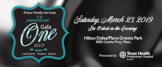 Frisco Family Services News Events Annual Gala 25th