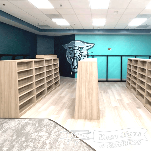 Augusta Tech Bookstore Mural