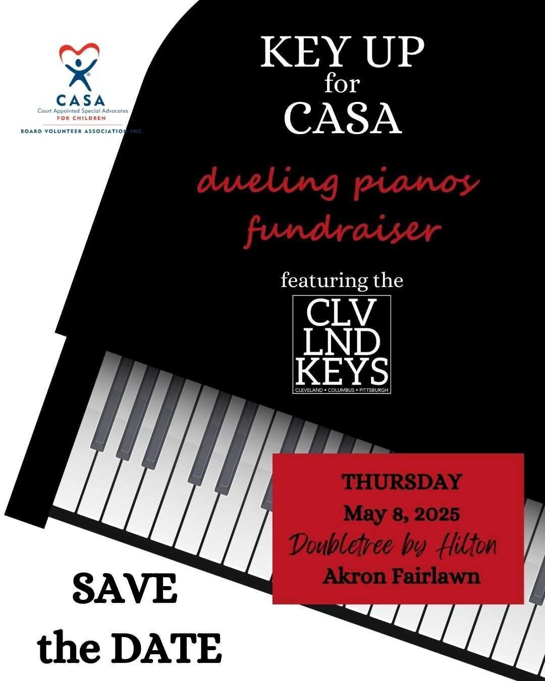 Join the CASA Board for the Key Up for CASA Fundraiser!