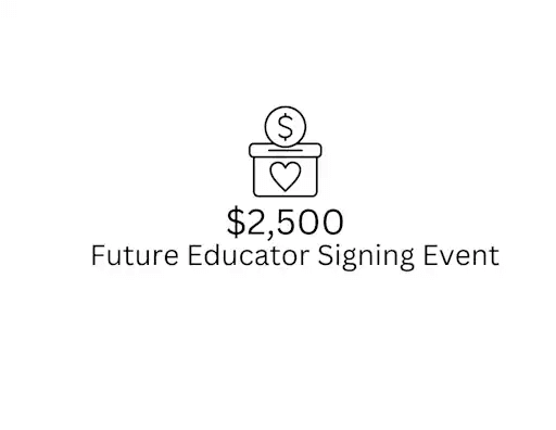 Future Educator Signing Event