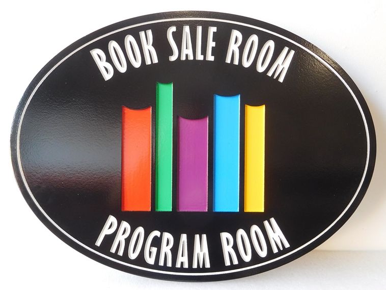 SA28347 - Engraved  Sign  for a Book Sale Room