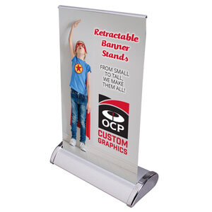 Table Top Banner Stand-11x17