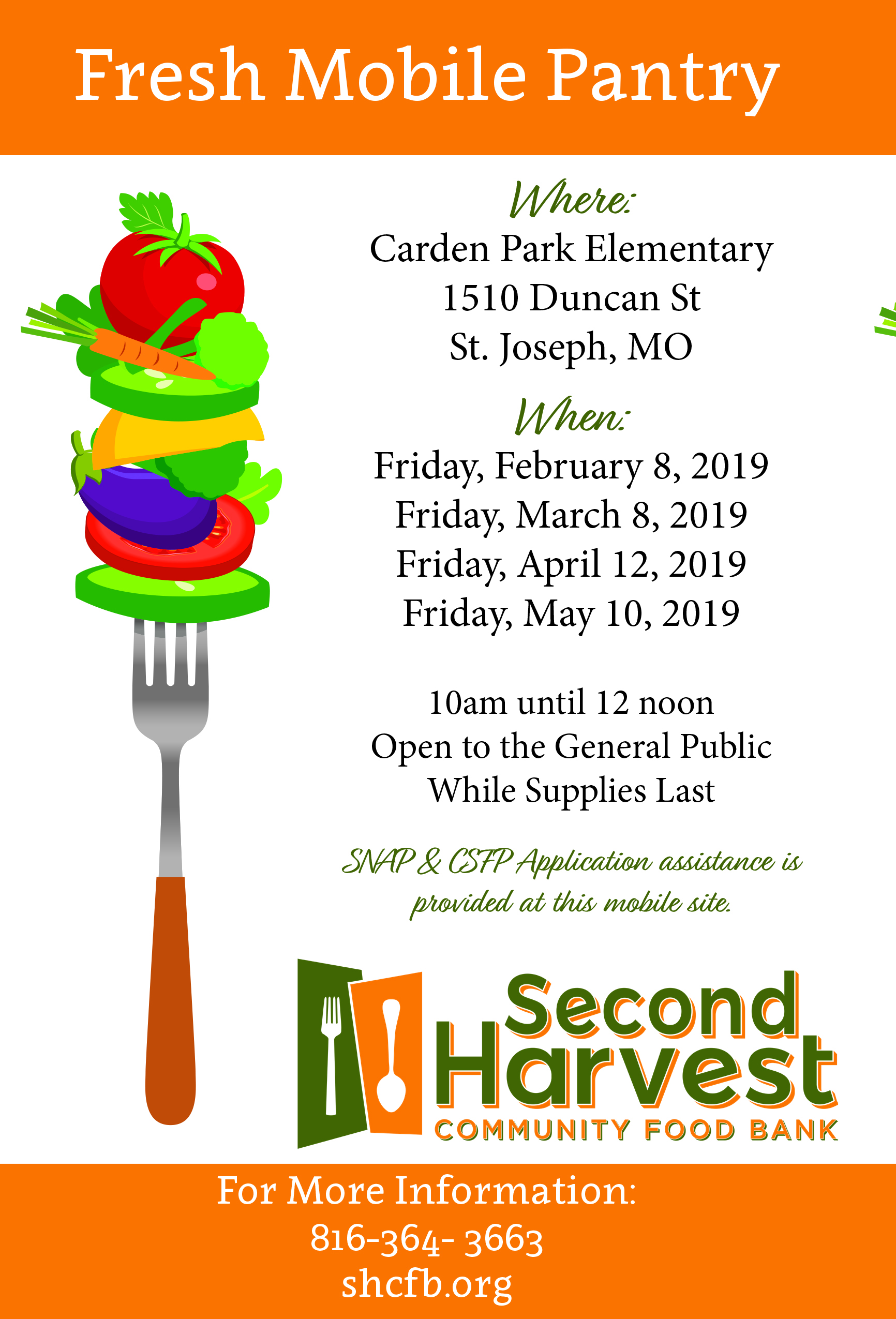 Second Harvest Community Food Bank News Events Event Calendar