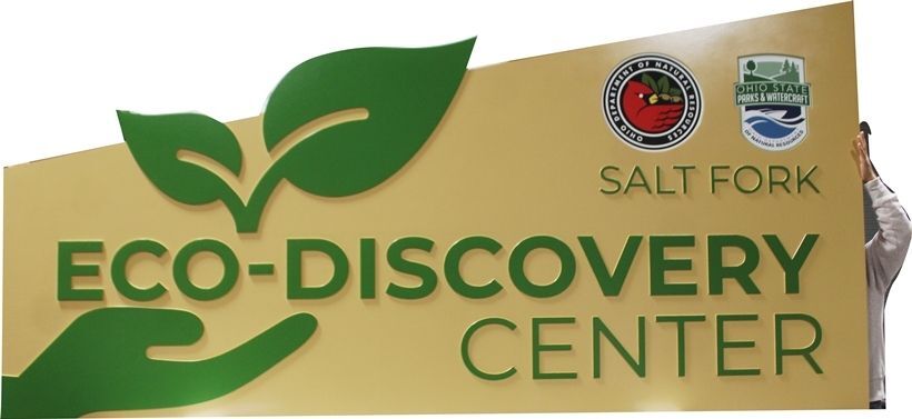 M5016A - Carved 2.5-D Multi-Level Eco-Discovery sign