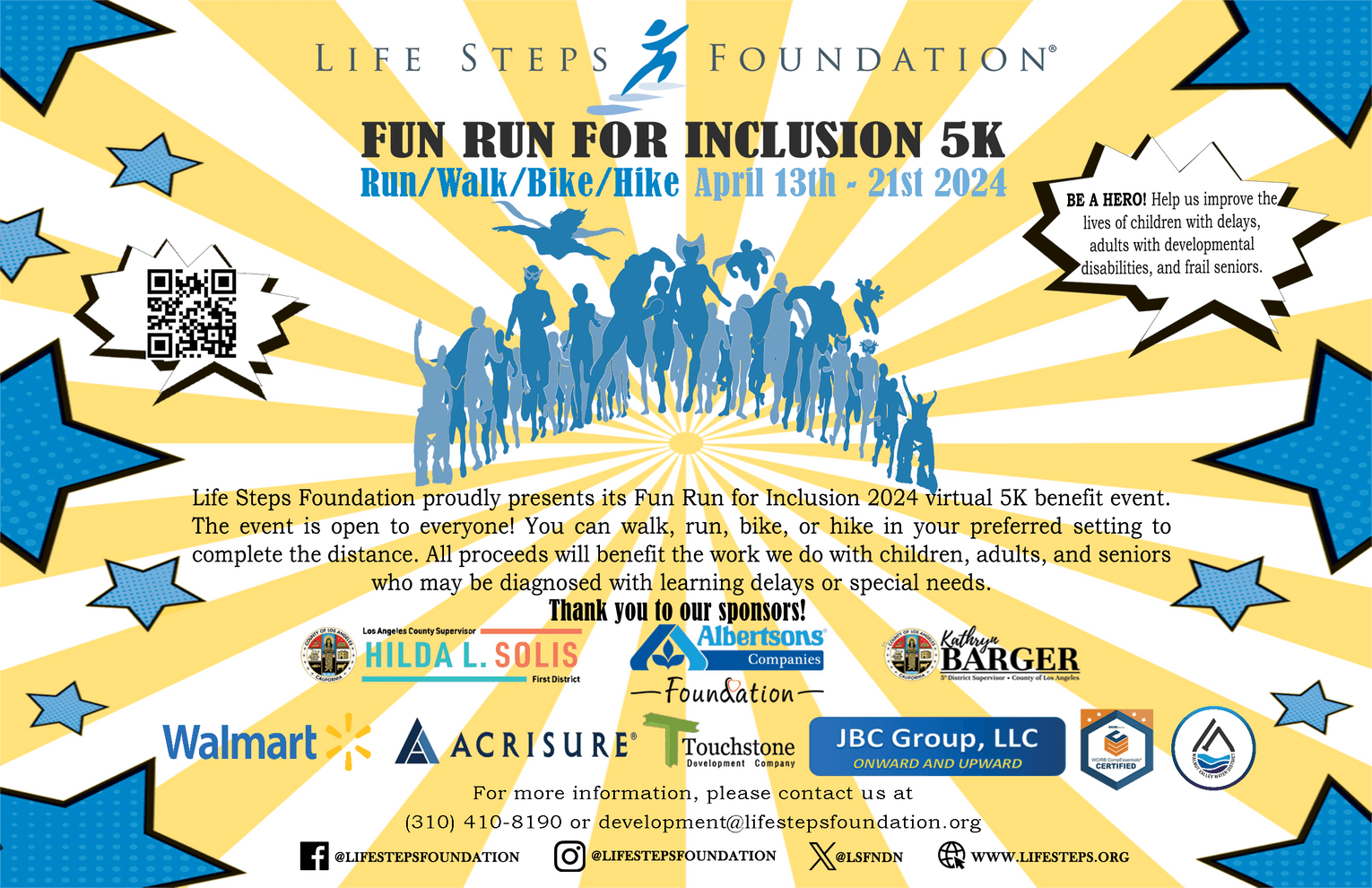 Fun Run for Inclusion Virtual 5K - 2024