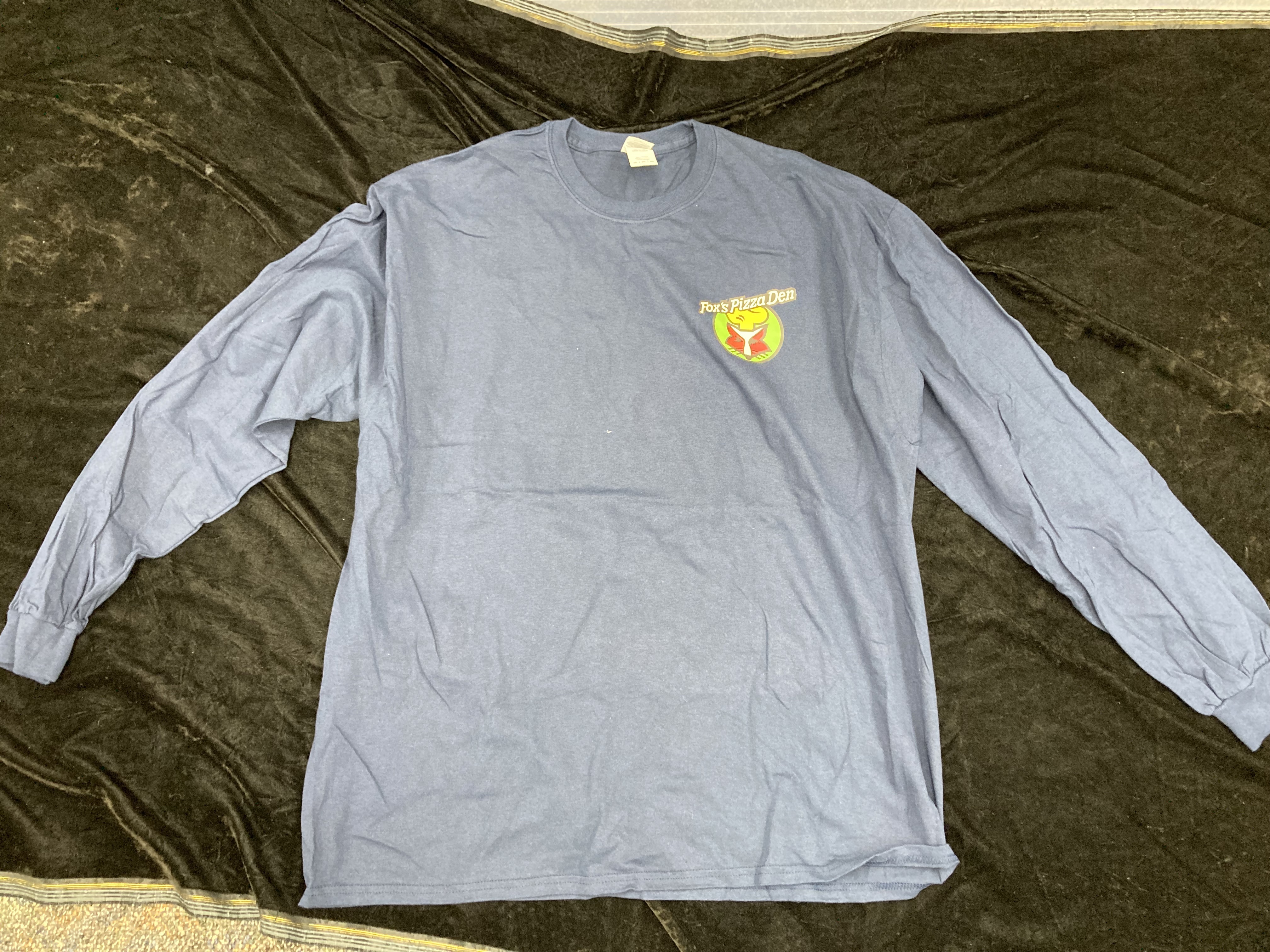 SALE Fox's Logo - 2XL Navy Long Sleeve