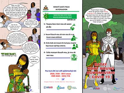 Distribute Battle Against Coronavirus Brochure