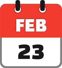 Monday, February 23