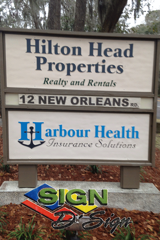 Sand Blasted Signs