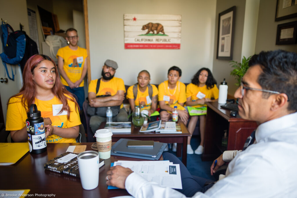 Environmental justice community air monitoring graphic