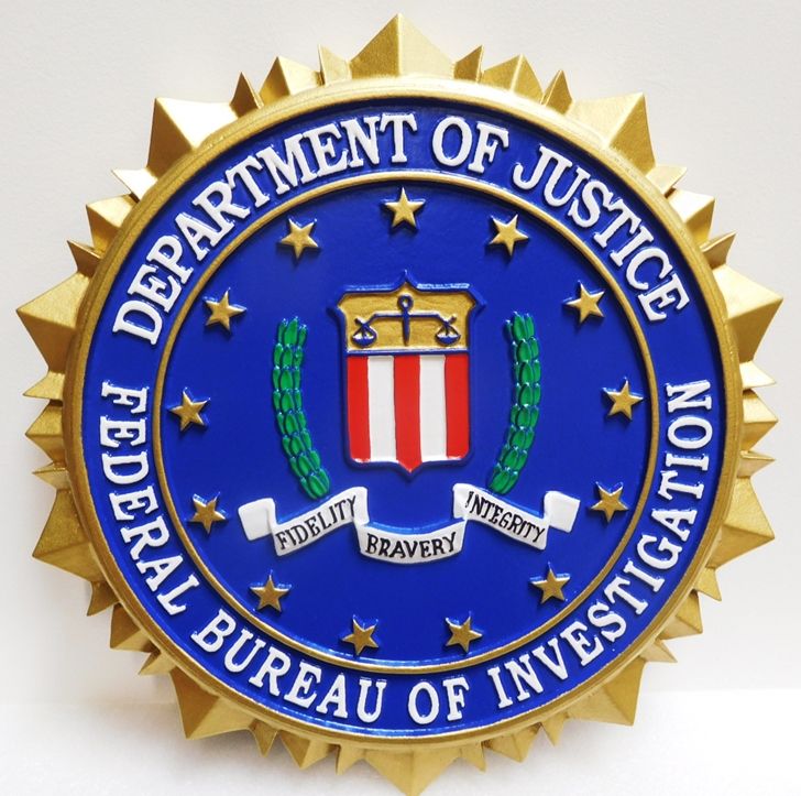 CA1035 - Seal of the Federal Bureau of Investigation (FBI)