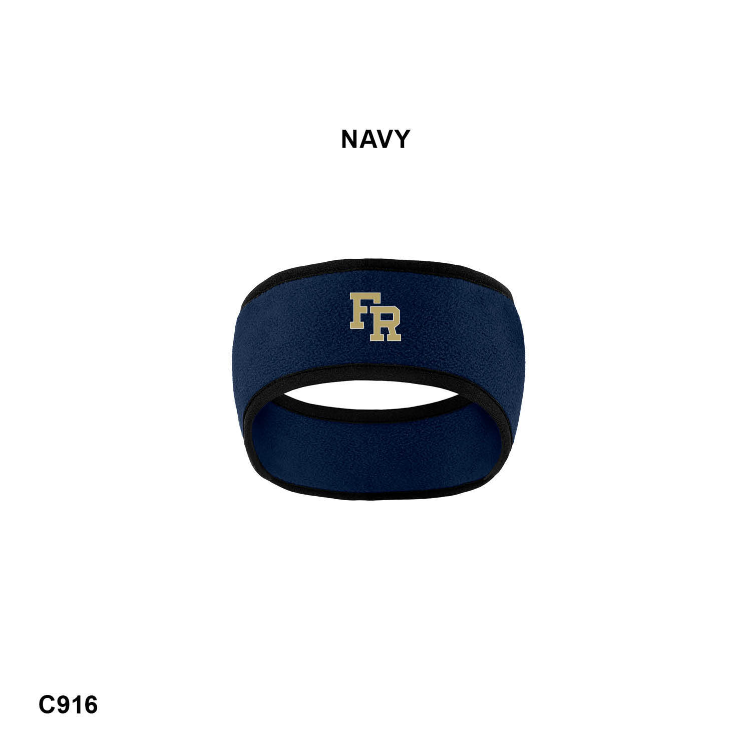 FR LOGO - Port Authority® Two-Color Fleece Headband